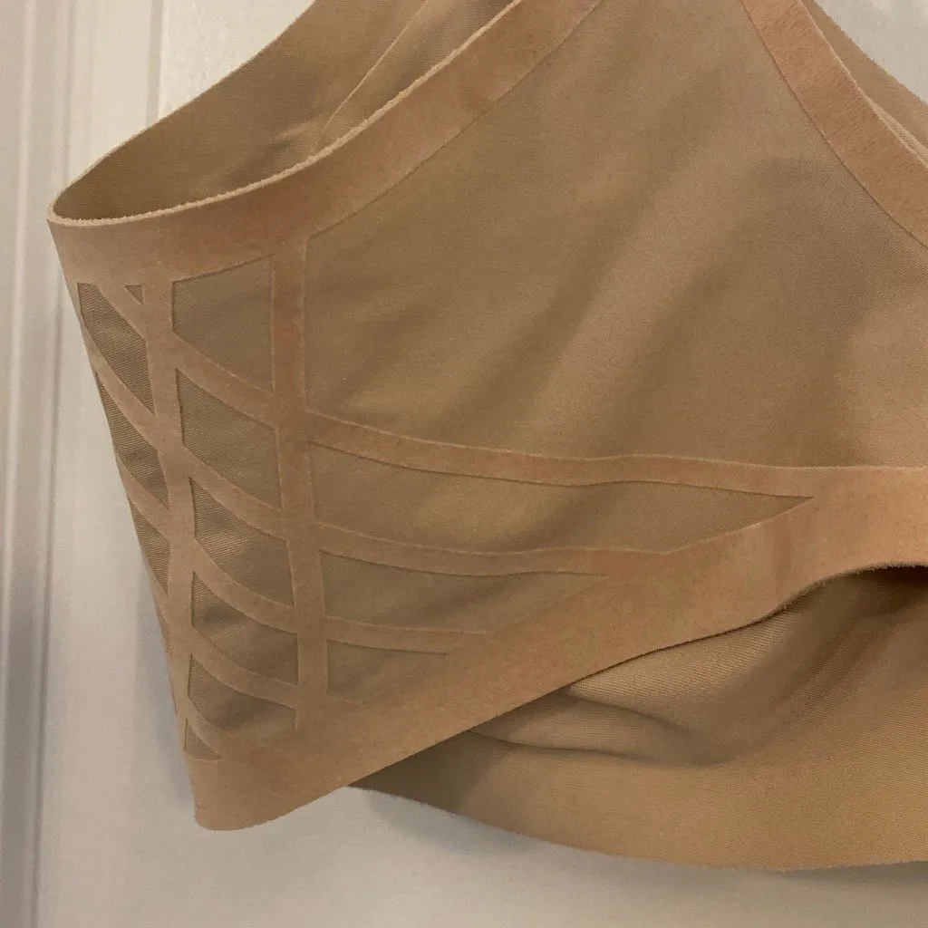 HoneyLove Silhouette bra, size large Tan - Image 4