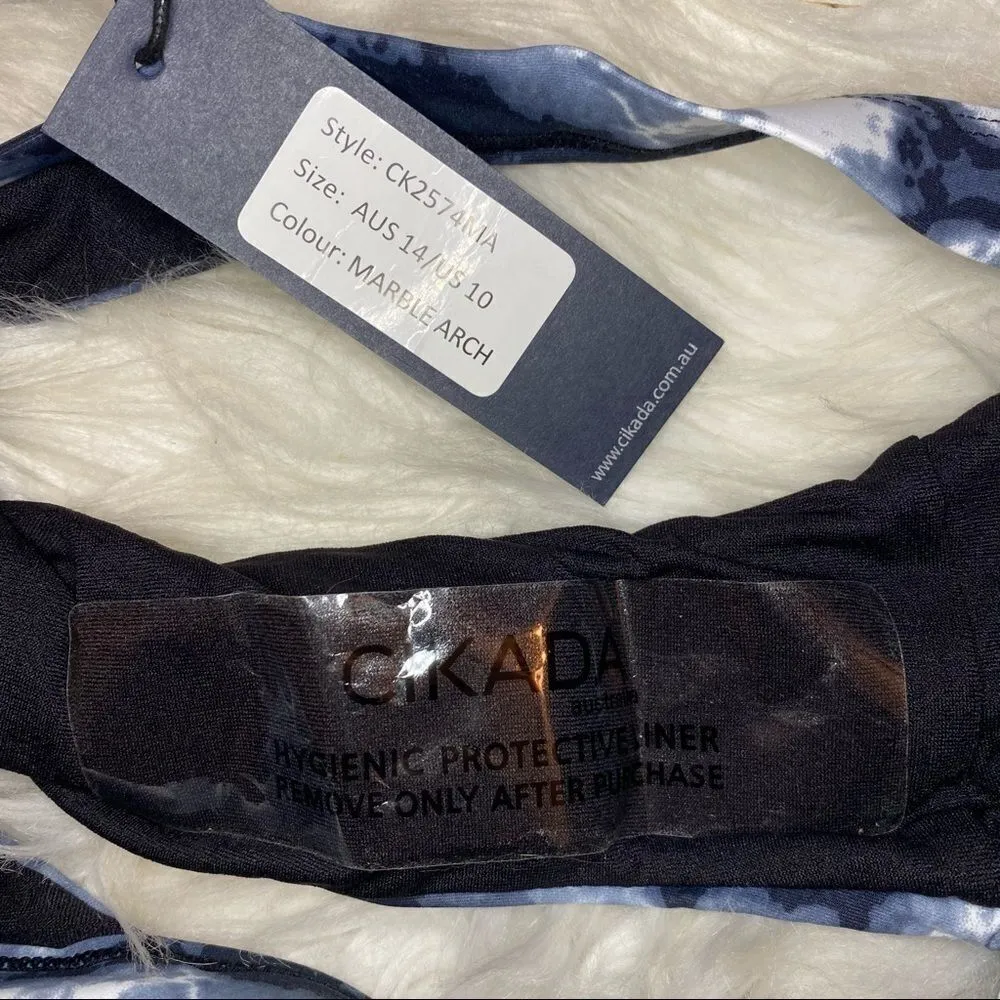 Cikada Bikini Set Gray Size 10 - Image 7