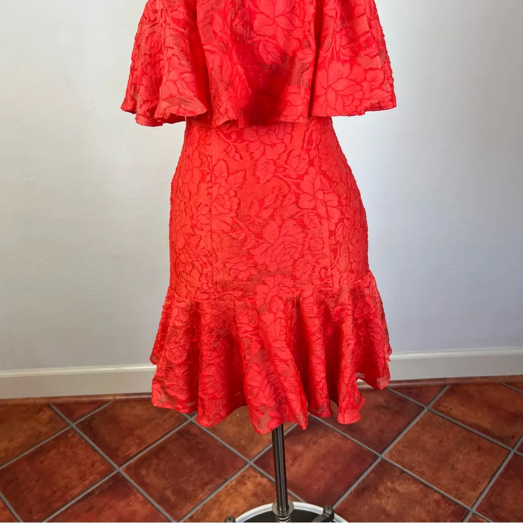 Keepsake the Label Radar Mini Dress in Red - Image 5