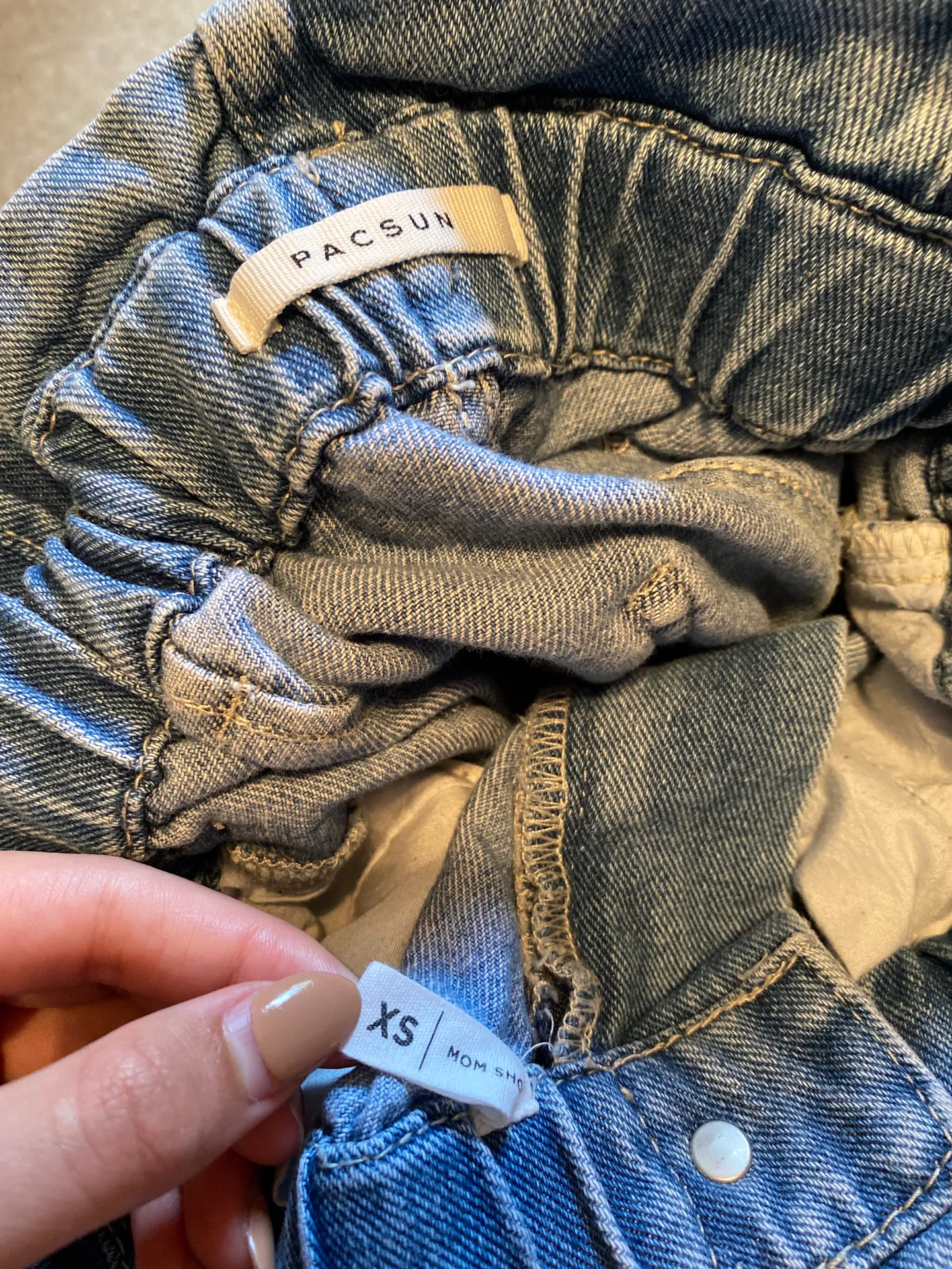 Pacsun Denim Mom Shorts - Image 3