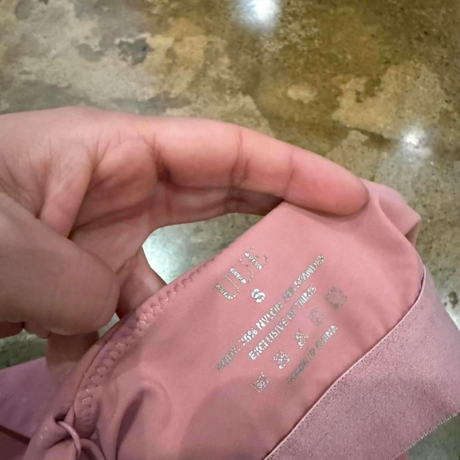 Pink Athletic Longline Sports Bra - Image 4