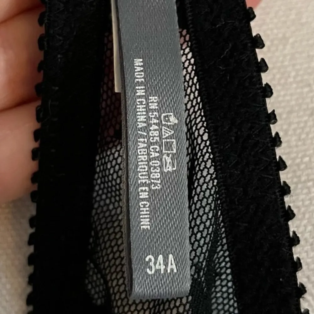 Aerie • Black Star Mesh Unpadded Bra - Image 89