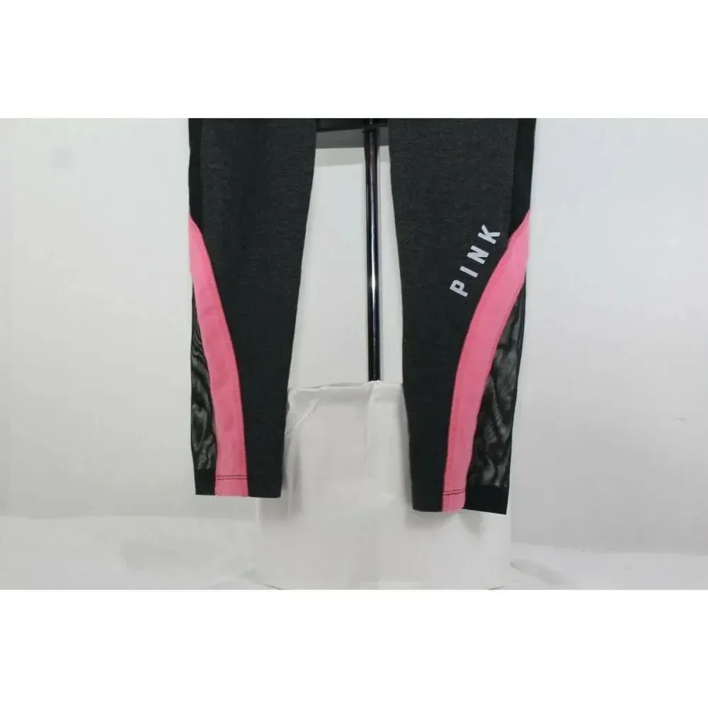 ladies pink victoria's secret leggings - Image 3