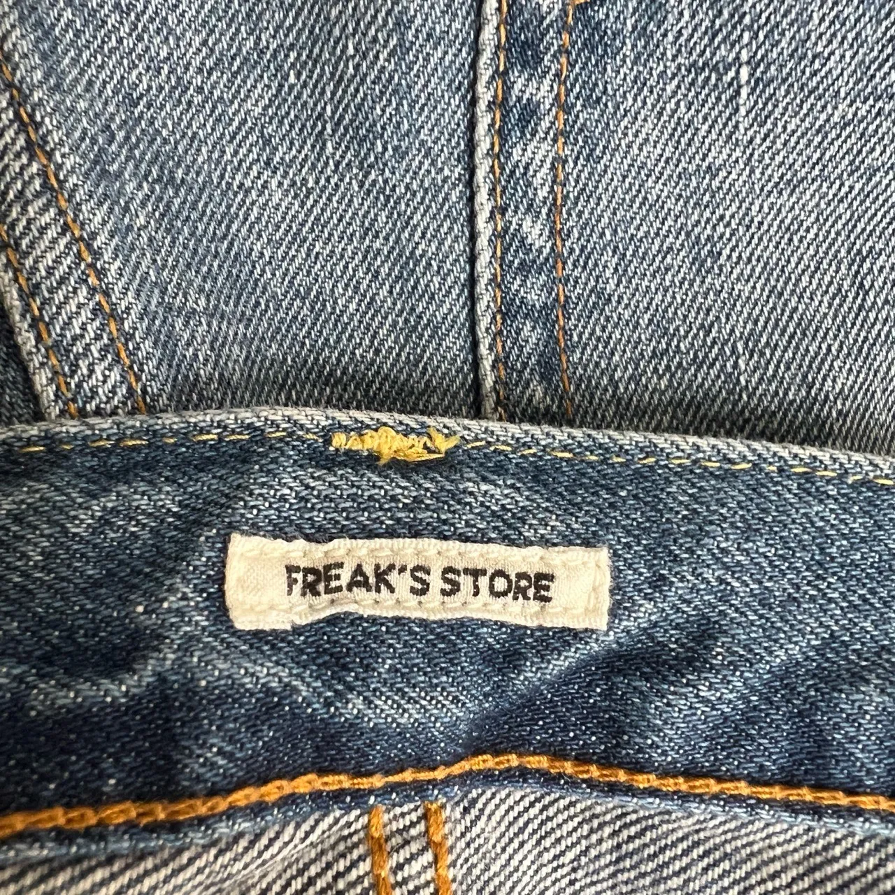 Freak’s Store Women’s High Waist Blue Jeans 100% Cotton Size XS New - Image 6