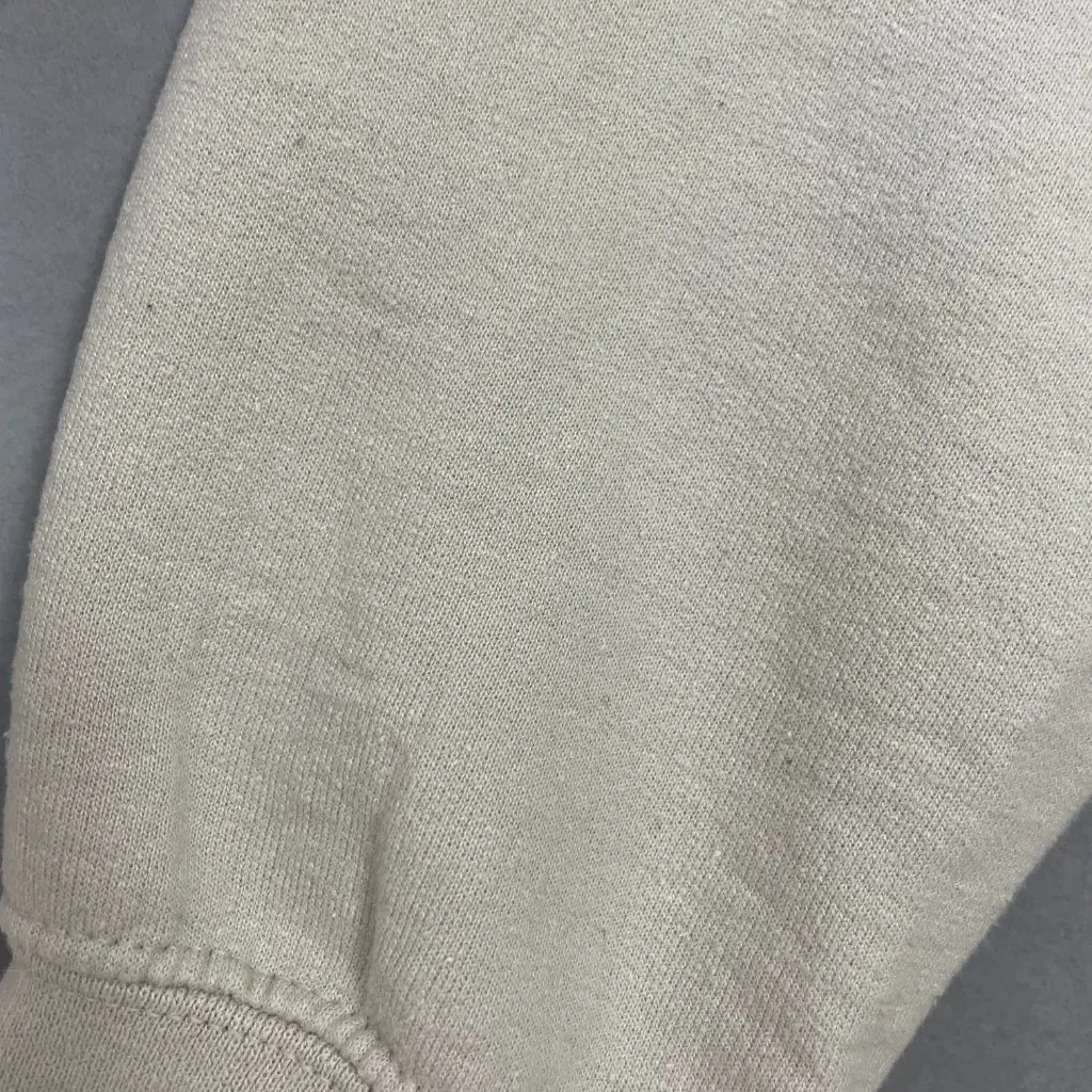 Crop Top Sweatshirt Embroidered Scene Mountains Lake Boat DIY FLAWS Long Sleeves - Image 10