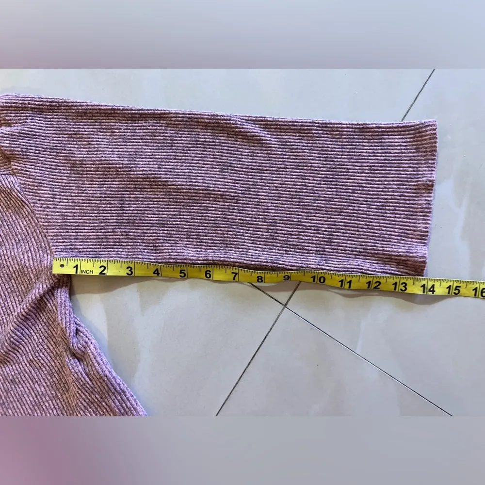 Topshop High Neck Sweater Topshop Women's Puff Sleeve  Size S (4-6) Pink - Image 10