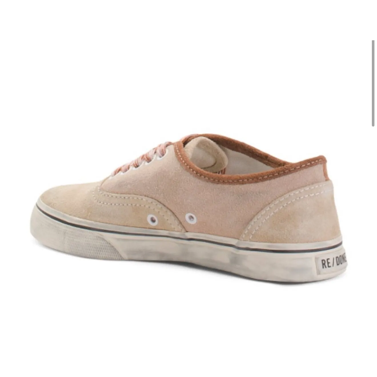 New! Re/done 70s Low Top Skate Sneakers NEUTRAL MULTI Sz 40 US 10 $265 - Image 4