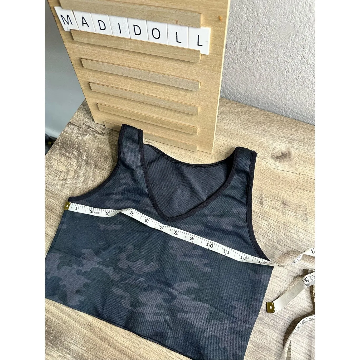 Spanx Seamless Camo Look at Me Now Crop Top Size Small - Image 4