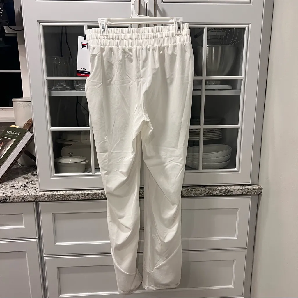 FILA  White‎ Track Pants NWT - Image 2