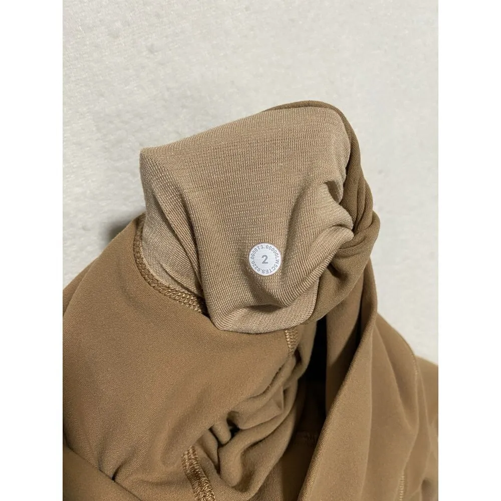 Lululemon Align Pant 28” Leggings Size 2 Brown Camel Tan High Rise Yoga Pants - Image 9