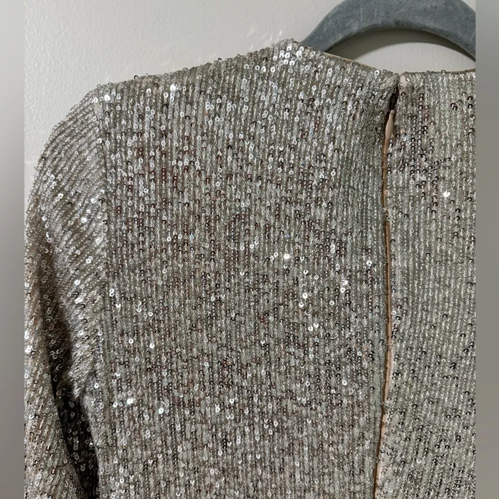 Belle Badgely Mischka Sequin Dress Size 4 - Image 8