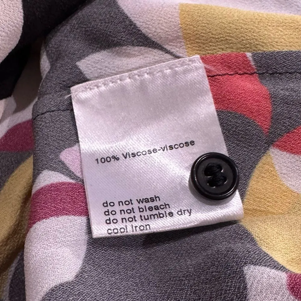 Akris Punto Multicolor Floating Dot Print A-Line Blouse Women’s 2 - Image 2