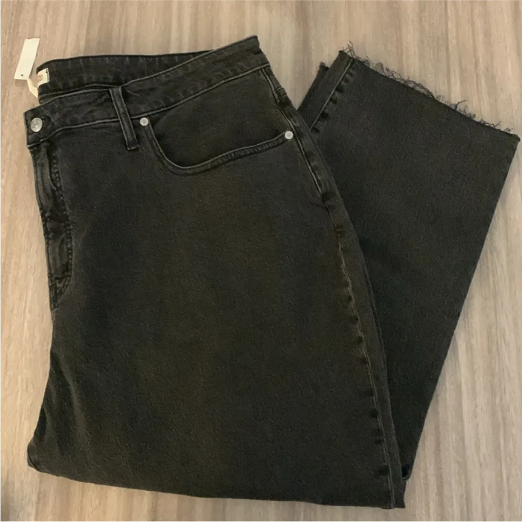 NWT Madewell The Curvy Perfect Vintage Straight Jean in Lunar Wash Size 26W New - Image 3