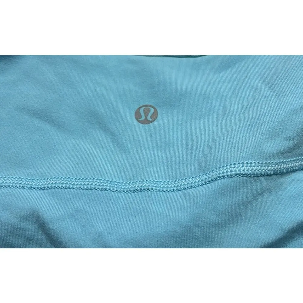 LULULEMON Women's Blue Moon Scoop Neck Tank w/ Built in Bra Sz 8 - Image 6