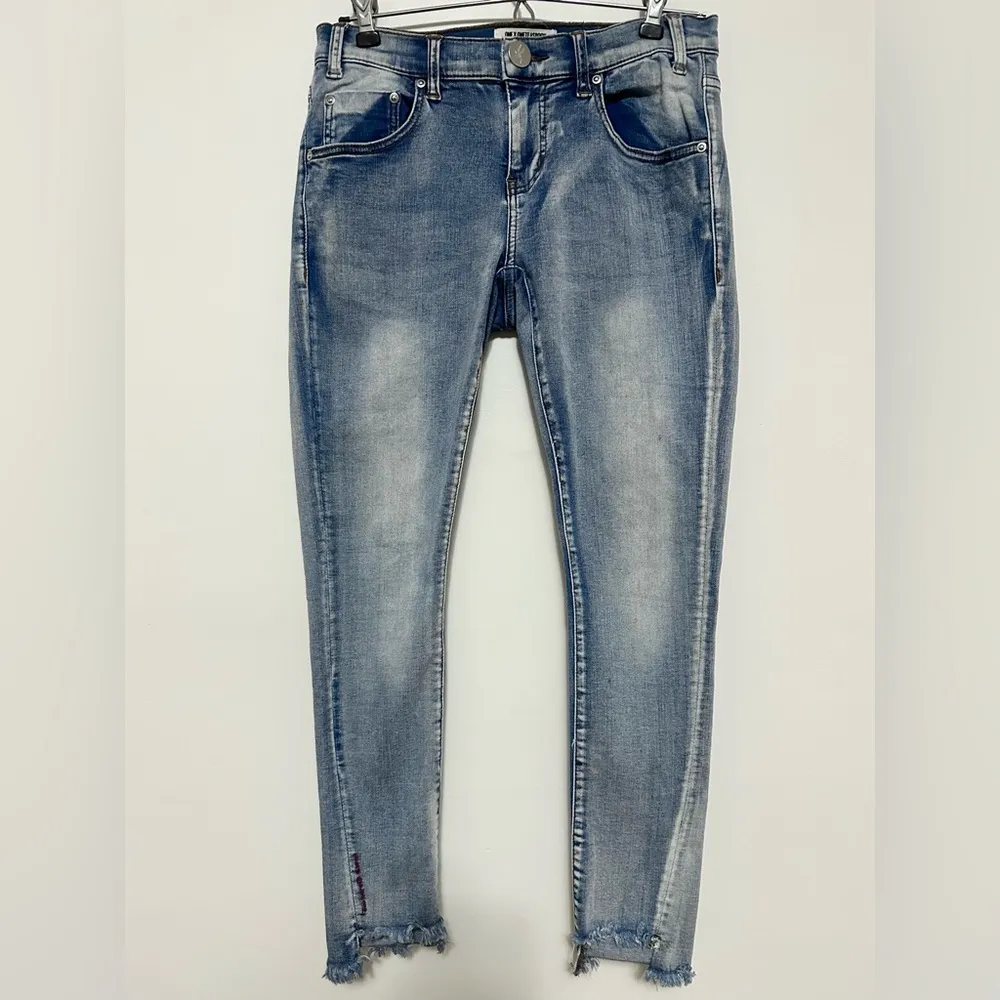 One Teaspoon Freebirds II Low Waist Skinny Denim Cobaine 28 - Image 5