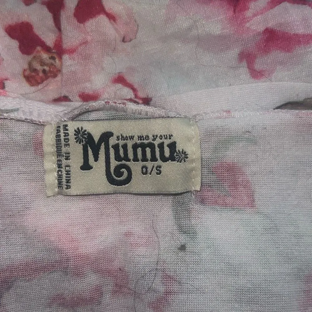 ✨Show Me Your MuMu Rose Print Robe O/S✨ - Image 9