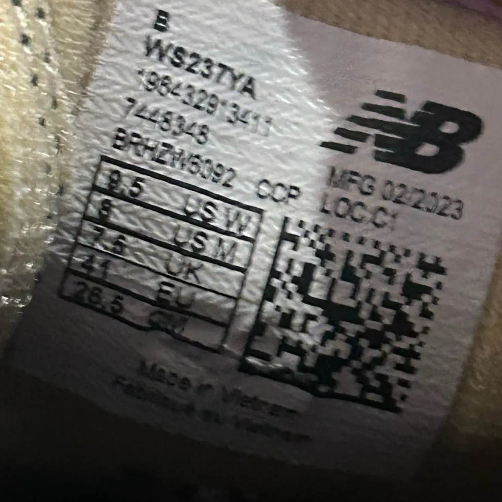 New Balance 237 Retro Sneaker Blacktop Pink/Lilac Cloud/White Sneaker Sz9.5 - Image 11