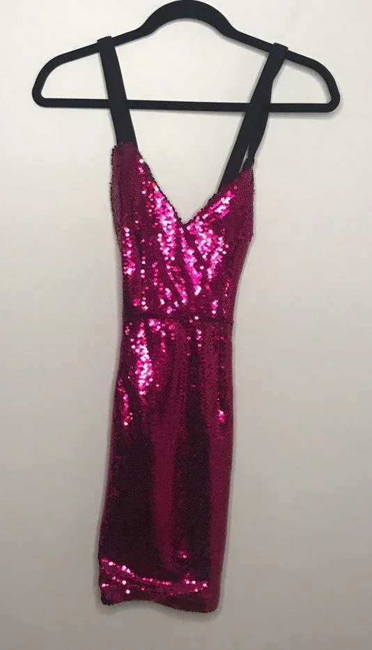 x Revolve Travie Sequin Mini Dress - Image 3