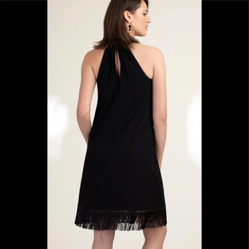 New. Trina Turk halter fringe dress. - Image 5