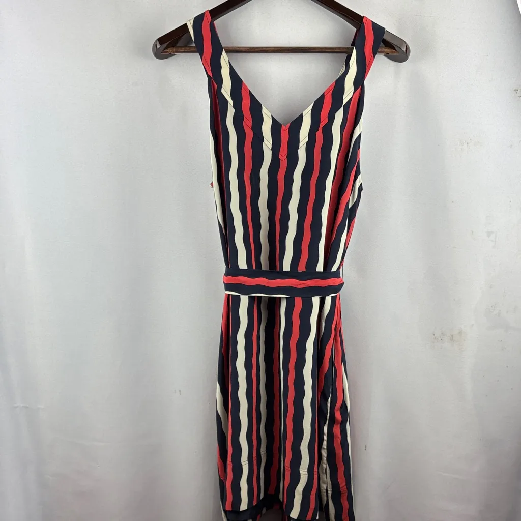 Striped Sleeveless Dress - Image 4