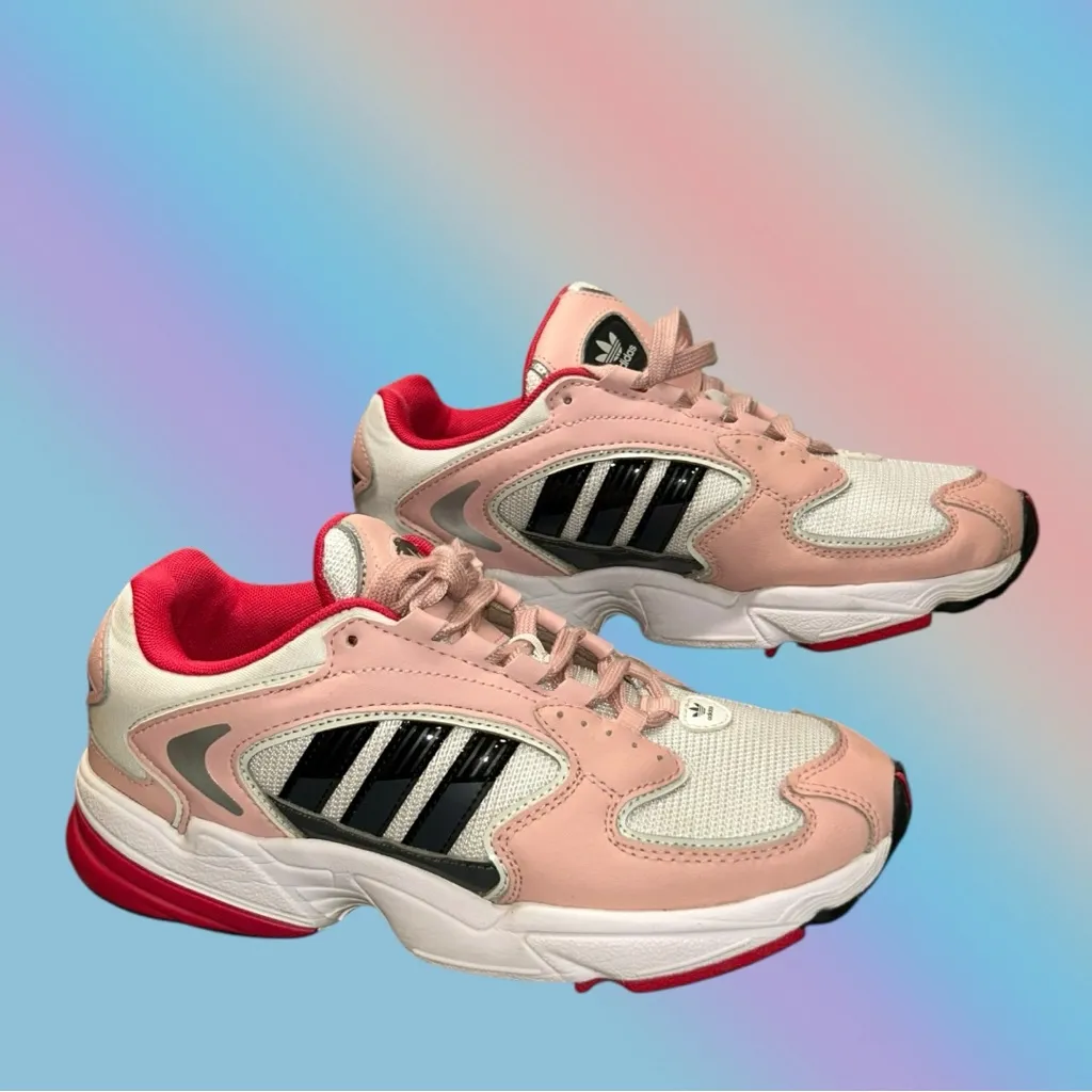 Adidas Falcon 2000 – White / Energy Pink
Women’s Size 8 - Image 7