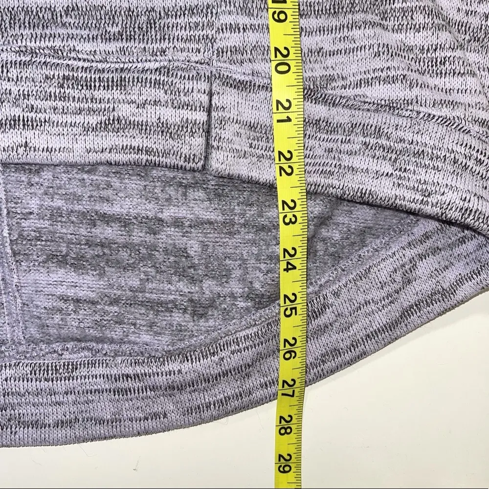 Saturday Sunday Purple Cowl Neck Oversized Sweater - Image 8