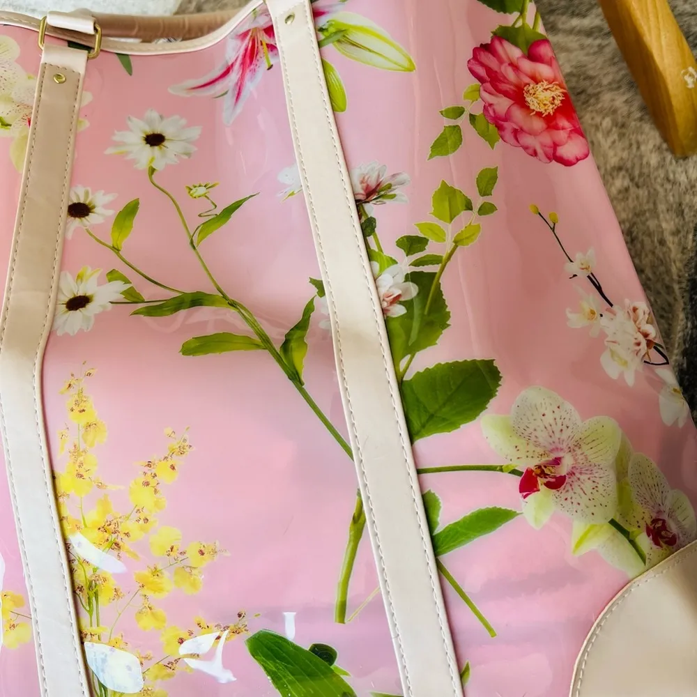 SPRING PINK FLORAL TOTE Size 00 - Image 9