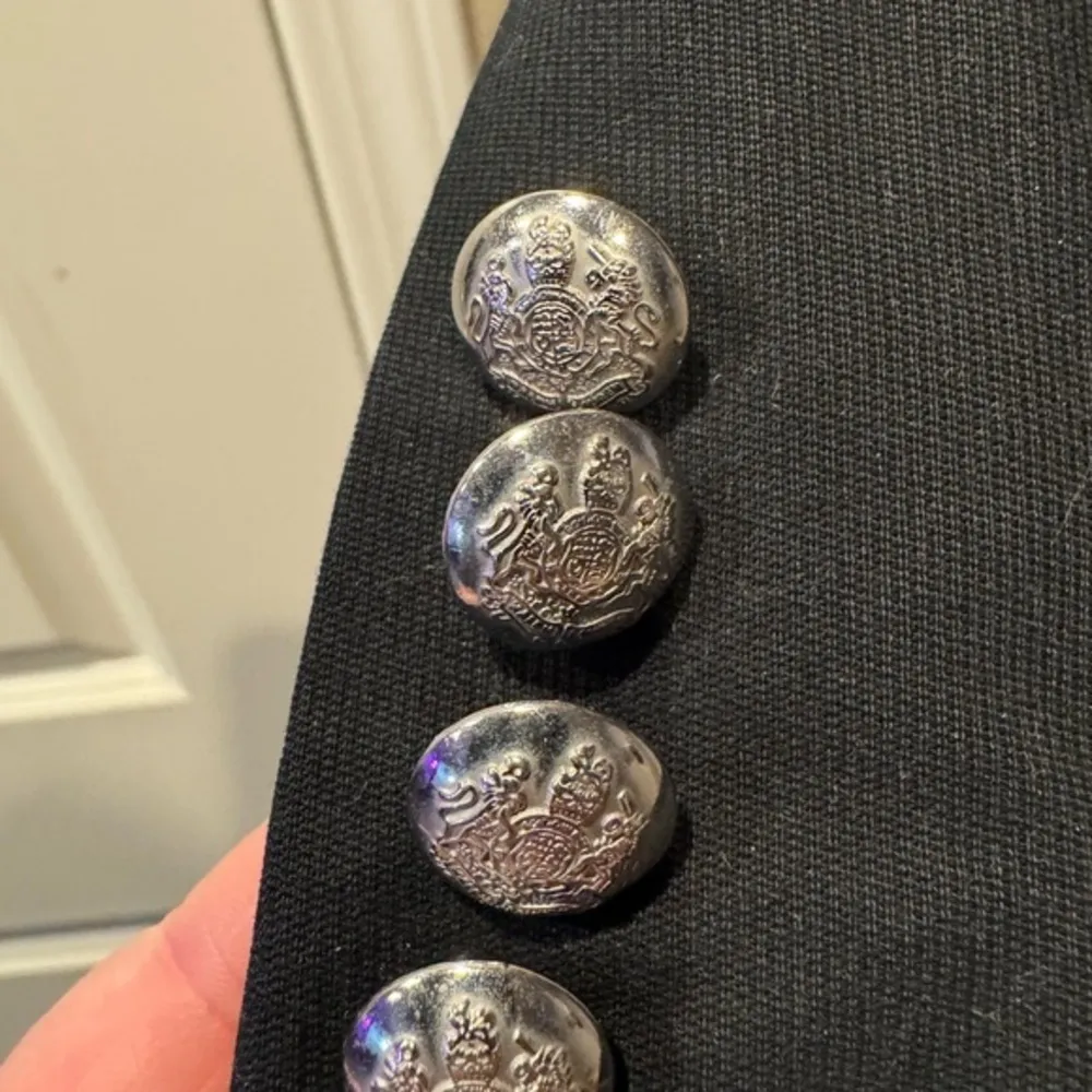 Lauren Ralph Lauren Black 2-Button‎ Blazer Jacket – Size 4 - Image 4