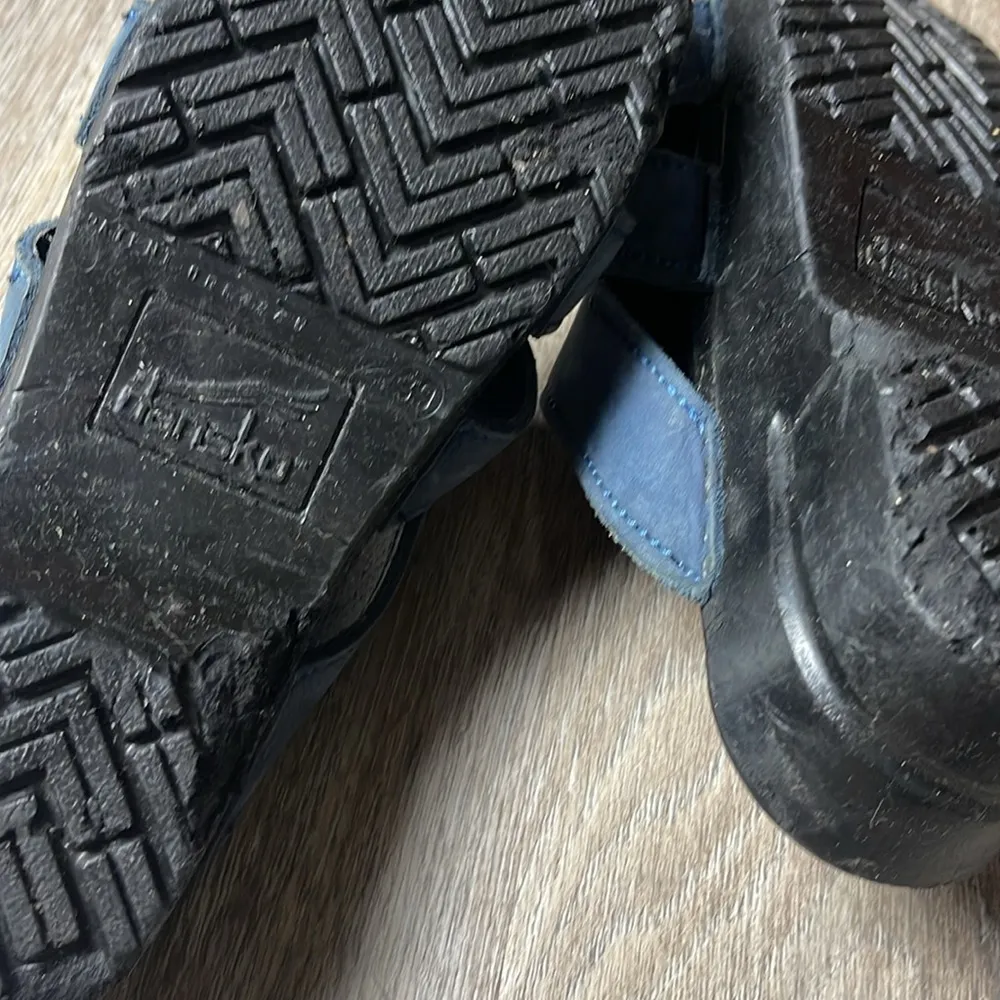 Dansko Blue Suede Sandals Size 39 (US 8.5-9) - Image 9
