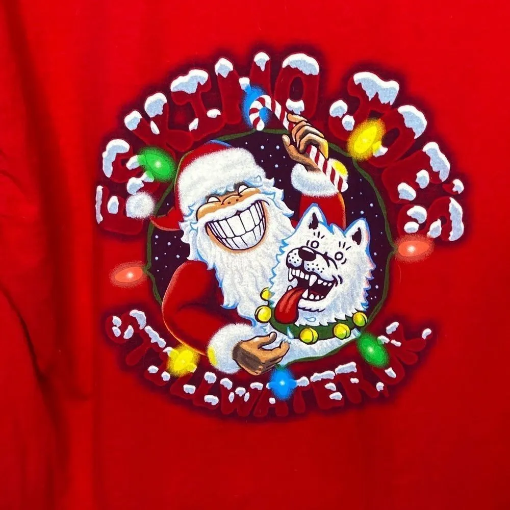 Eskimo Joe’s Christmas Shirt Red - Image 4