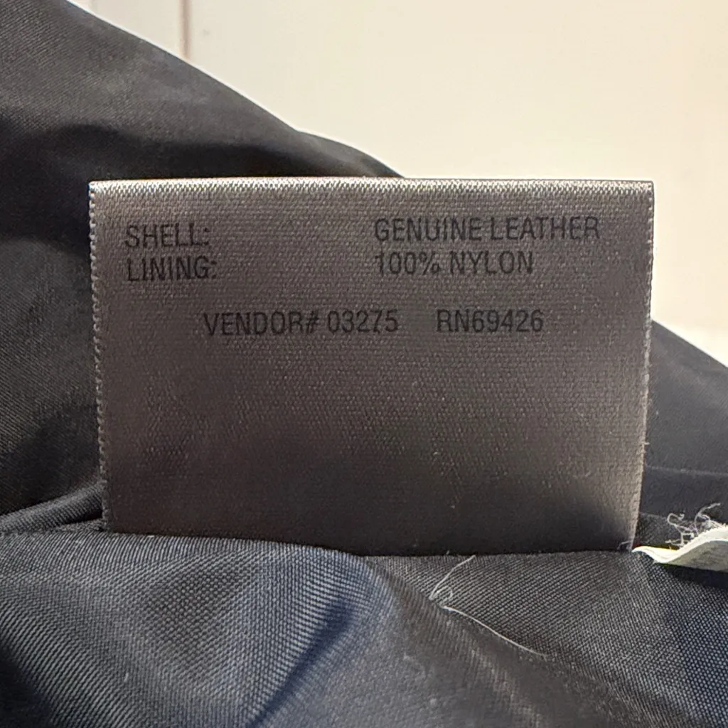 Wilson's Leather- Women's 100% Leather Jacket Full Zip Lined Slit Pockets Size M - Image 9