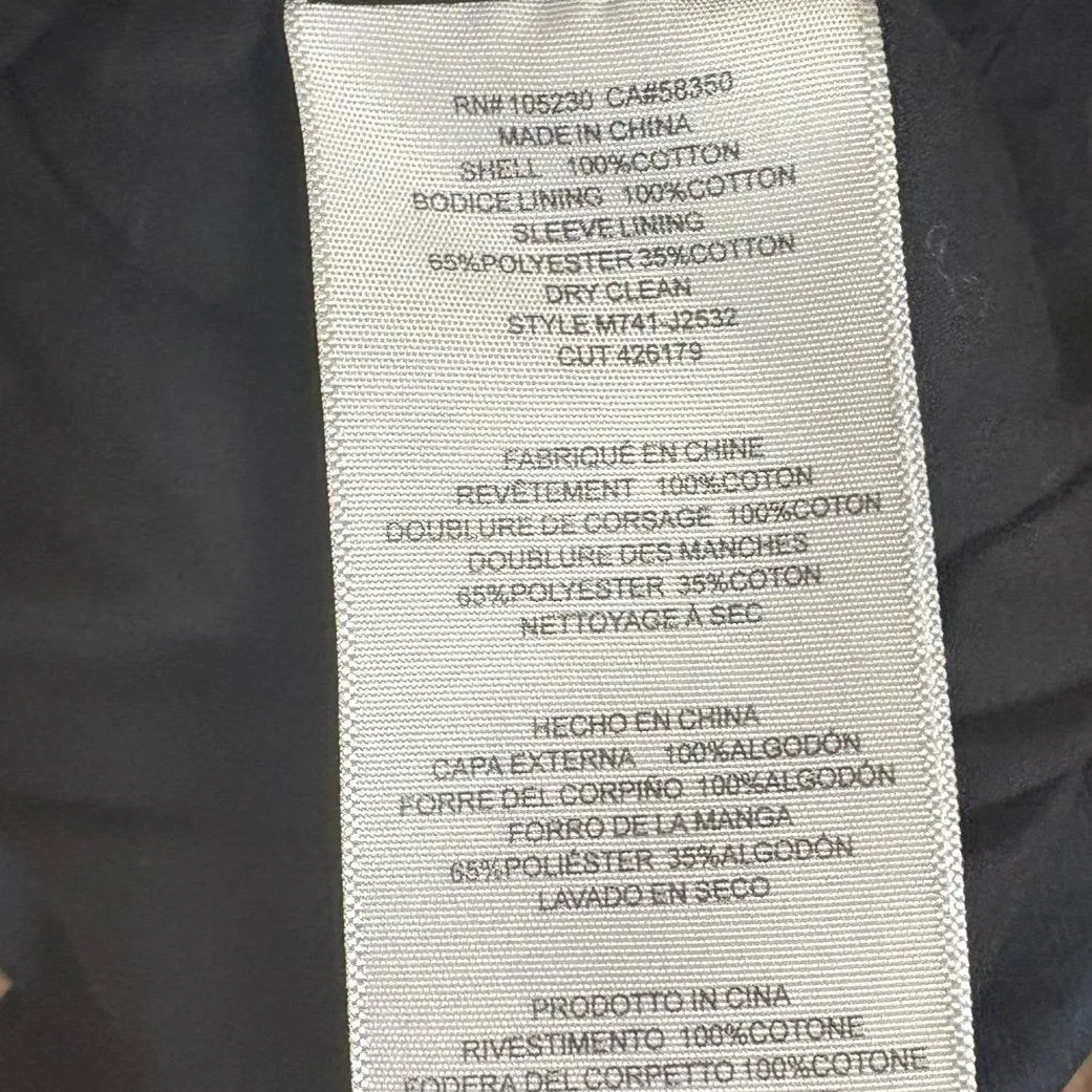 Joie Navy Toggle Bolt Jacket Size‎ Small - Image 7