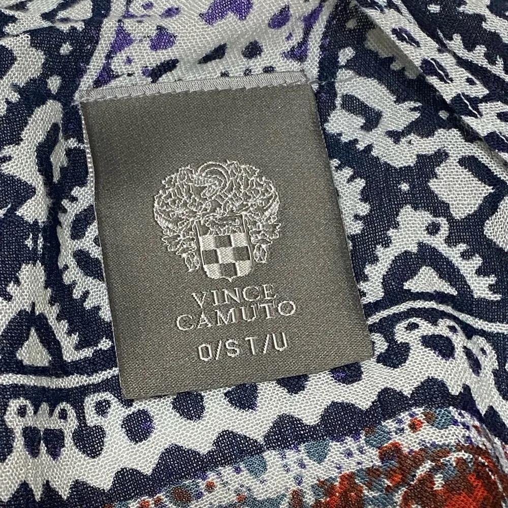 Vince Camuto Ruana Top Tassel Open Front Poncho Wrap Shawl Kimono Cover O/S - Image 10