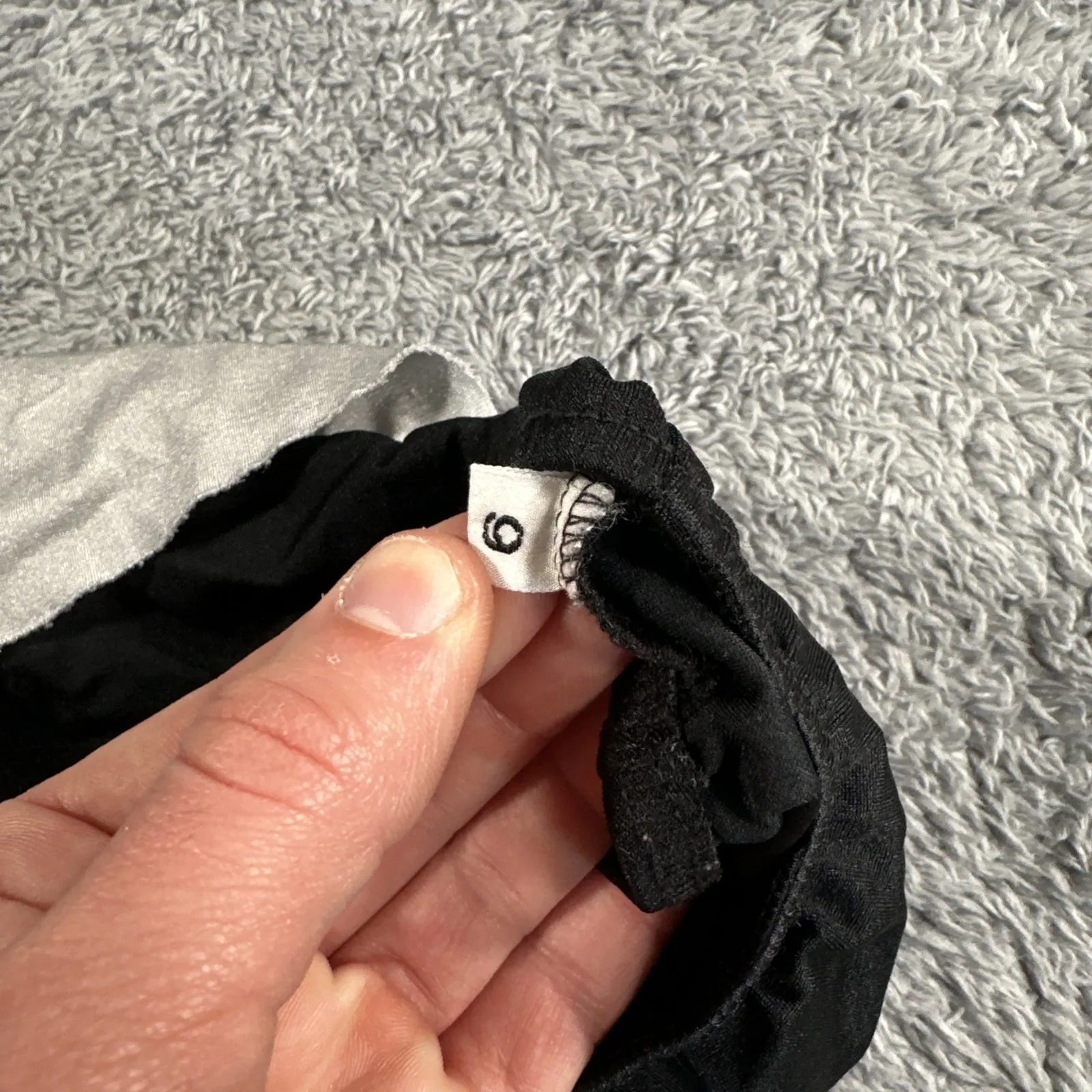 Vintage 1980s Dunk•Is Swimsuit Skimpy Strappy Sexy Medium SZ 9 Black USA - Image 7