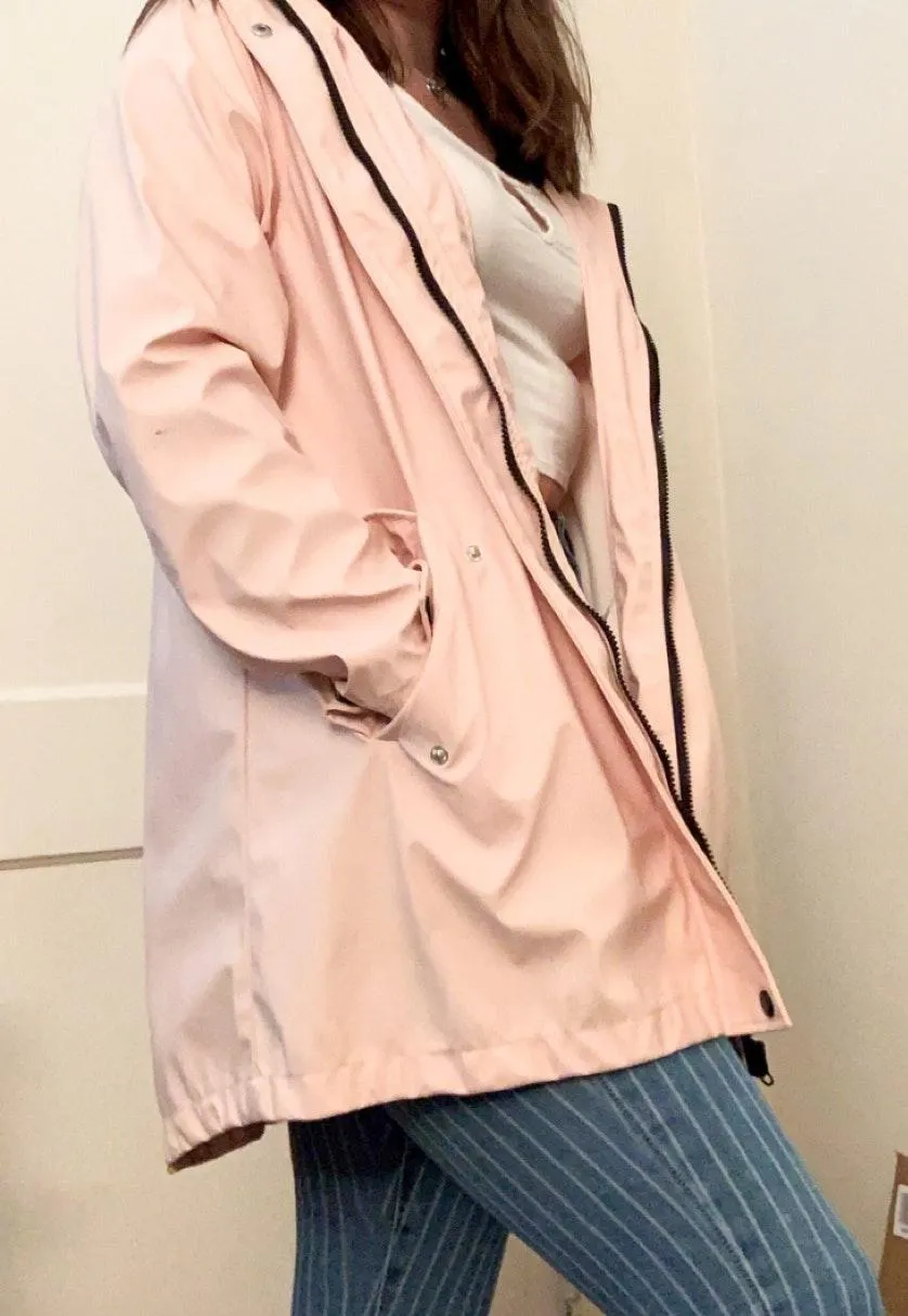 Primark Pink Rain Jacket - Image 2