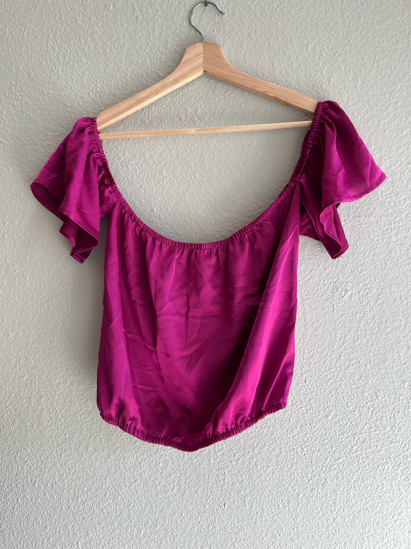 Pink Off The Shoulder Top - Image 5