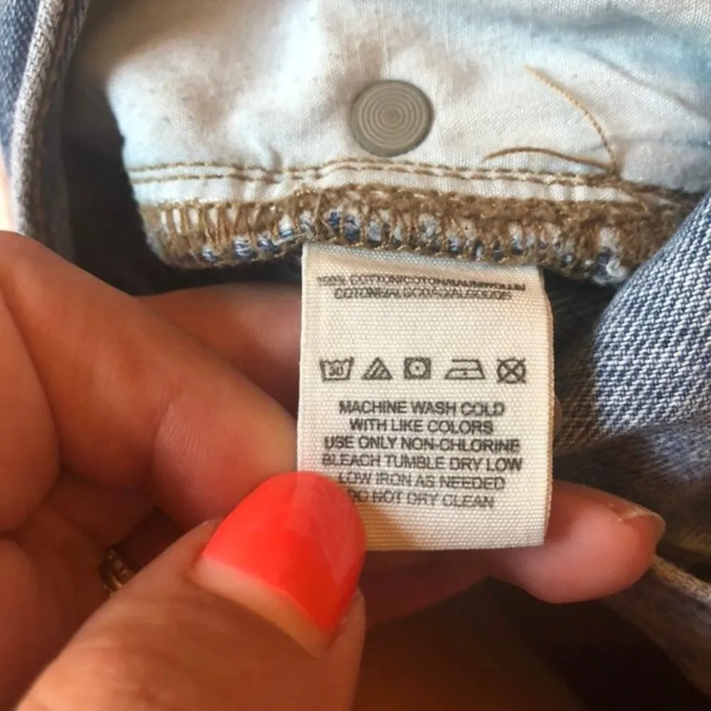 Free People jean shorts size 25 - Image 5