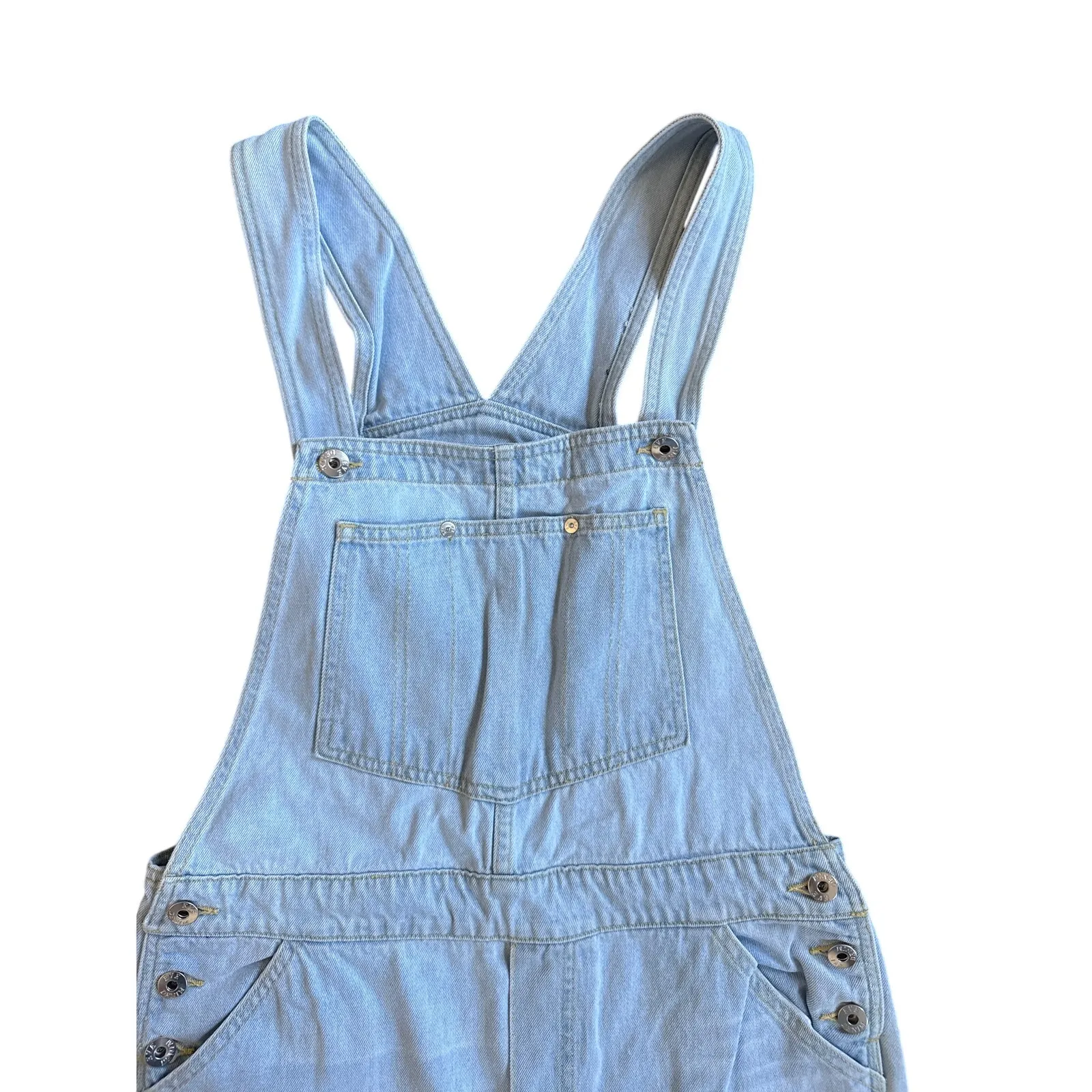 EVE Denim The Olympia Overall in Nolita Light Blue Size 30 - Image 3