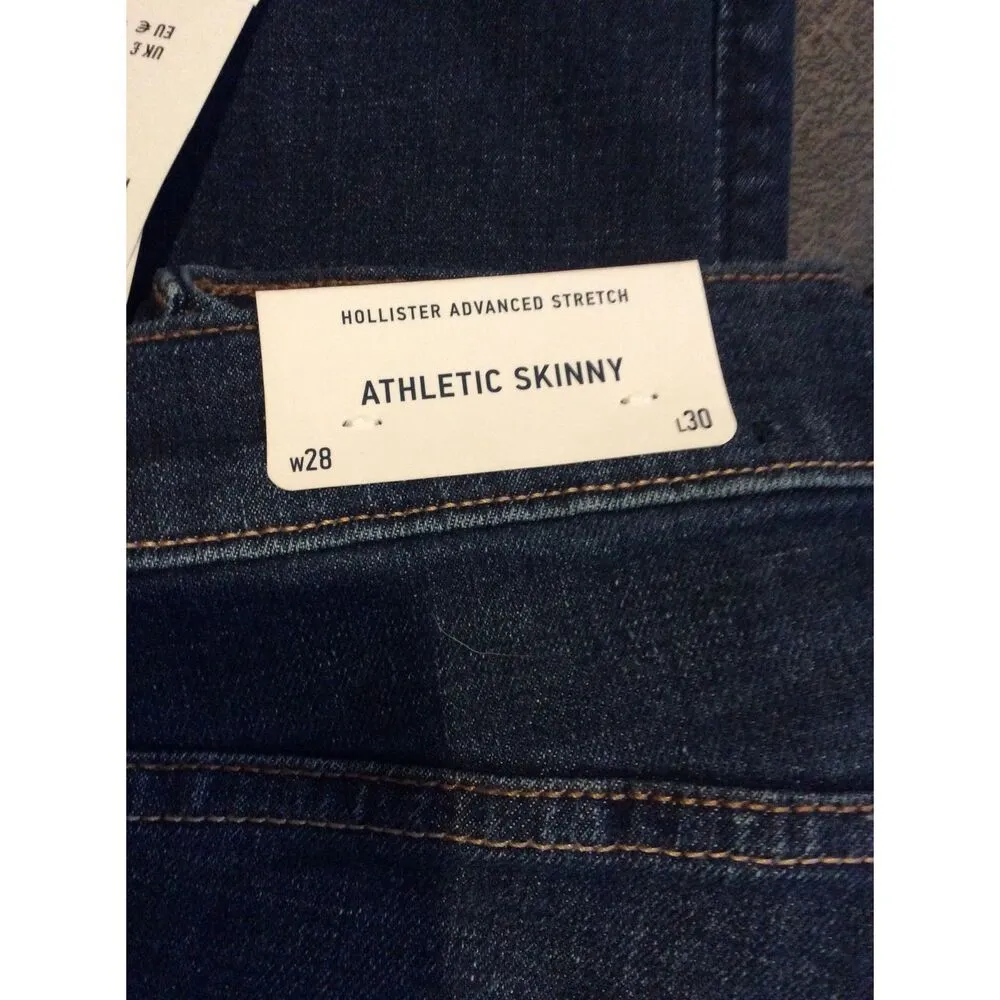 Hollister NEW NWT Athletic Skinny jeans Size 28x30 Womens - Image 4