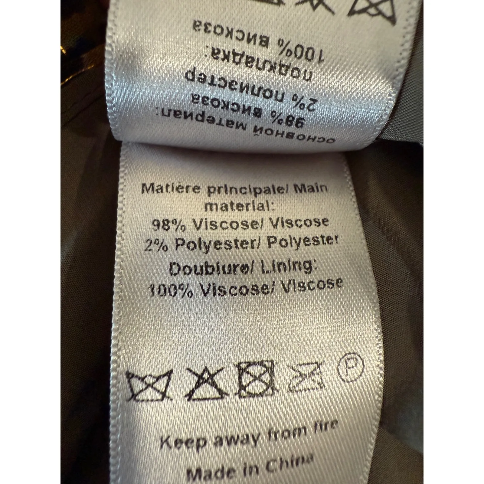 Zadig Voltaire Jade Mousseline ZV Lurex Maxi Skirt Size 36 - Image 7