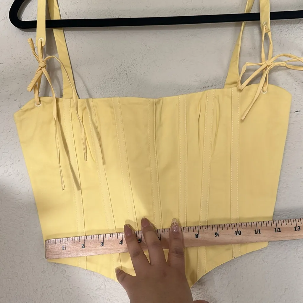 House of CB 'Clarabelle' Sunshine Cotton Midi‎ Dress NWOT size XS - Image 9