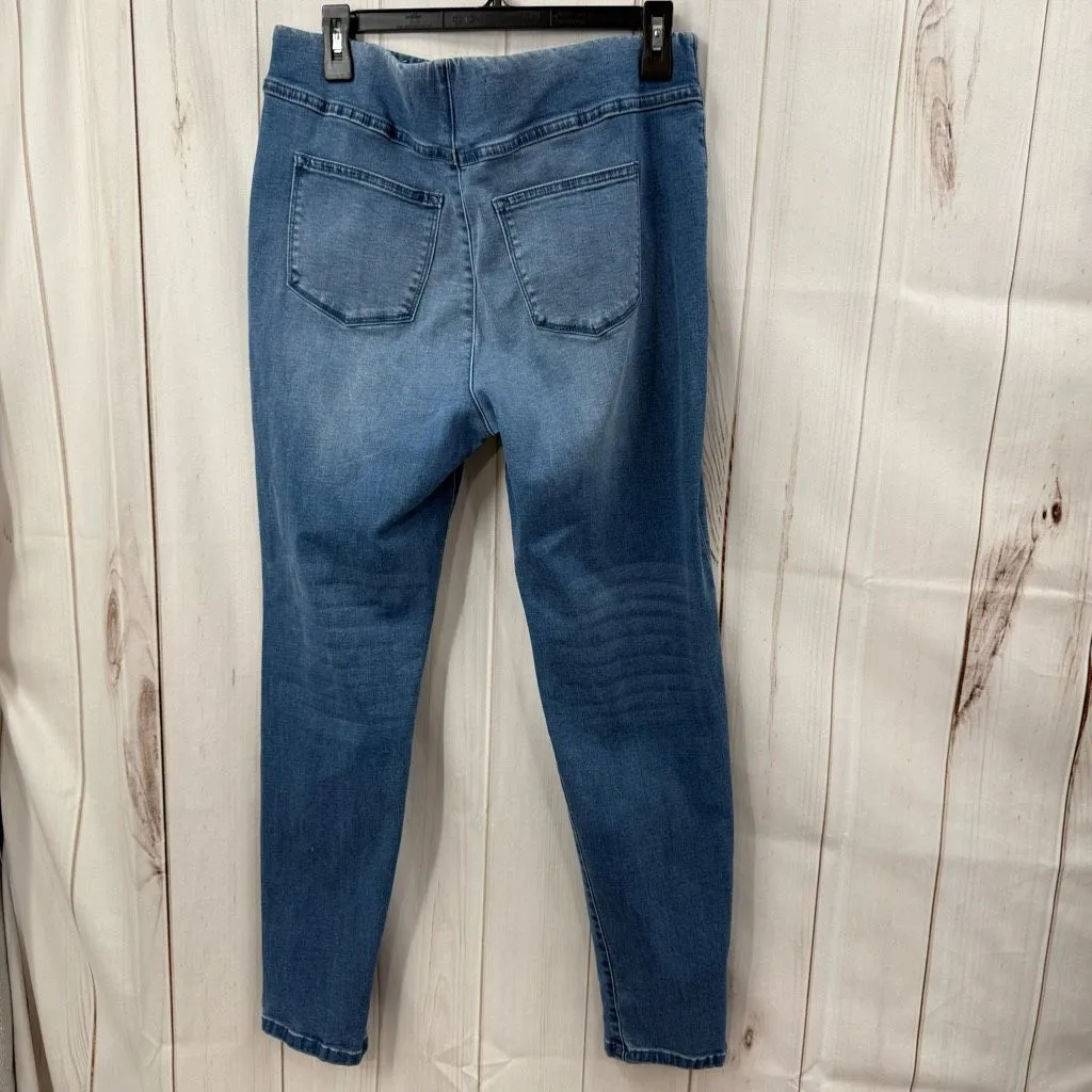 Soft Surroundings  Women’s Medium Denim Pull on Jeans - Image 3