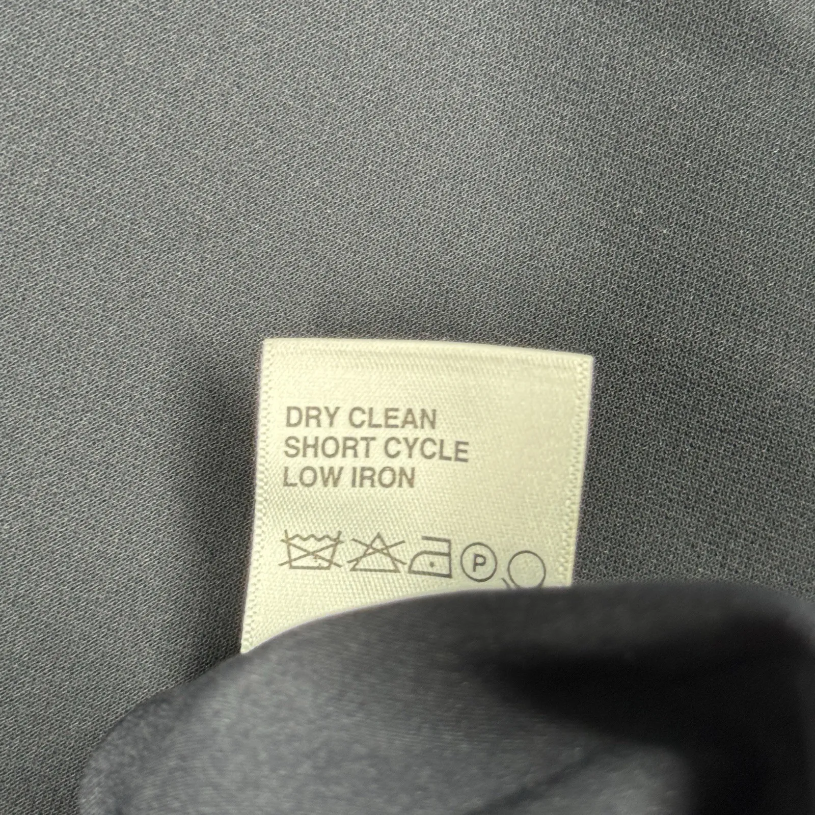 Etcetera Dress Women 0 Navy Blue Open Knit Trim Office Preppy Neutral Minimalist - Image 8