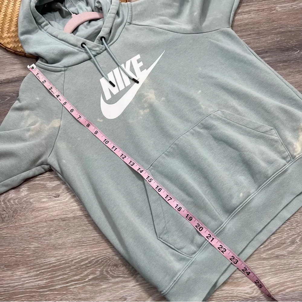 Nike light blue bleach dye hoodie‎ - Image 6