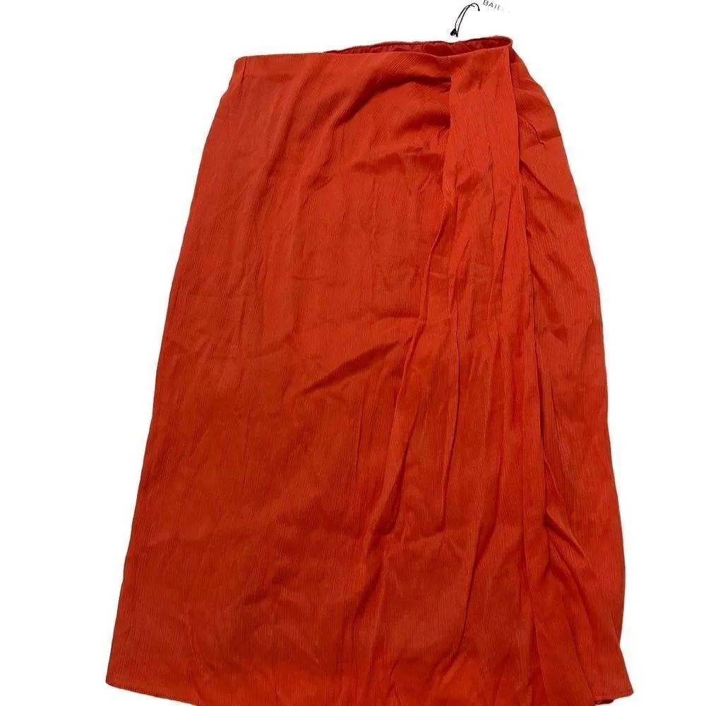 Bailey 44 Salmon Nessa Skirt Size Small In Orange - Image 4