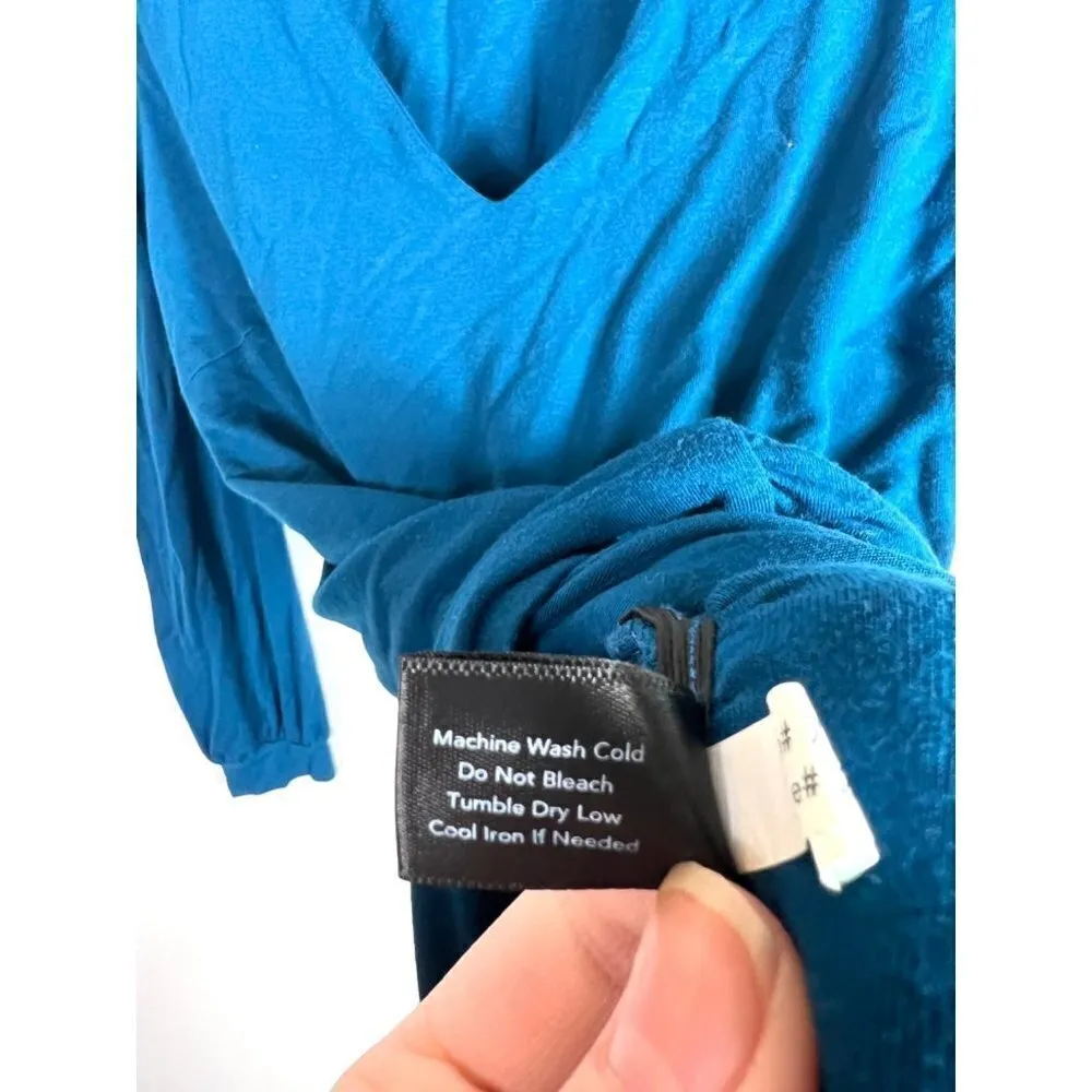 Boston Proper  blue long sleeve‎ top - Image 6