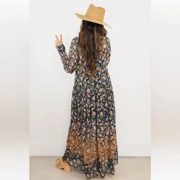 NWT Free People Women's Black Combo See‎ It Through Dress Size S MSRP $168 - Image 6