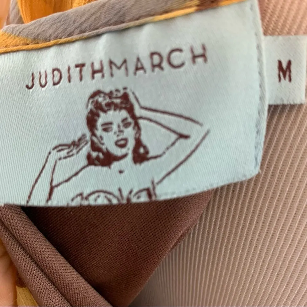 Judith March retro vibes empire waist dress M - Image 6