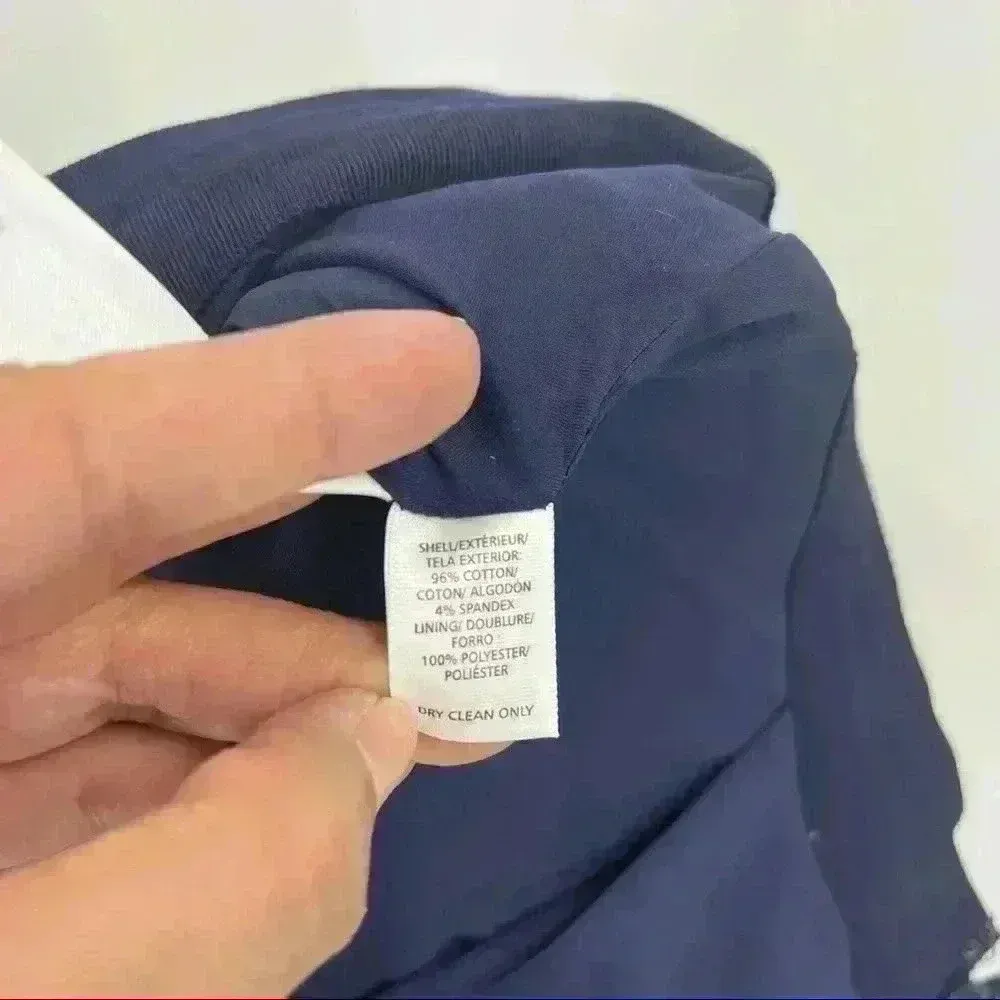 LOFT Ann Taylor Women's Blue‎ Ombre Brunch Pencil Office Skirt Lined Size 4P - Image 6