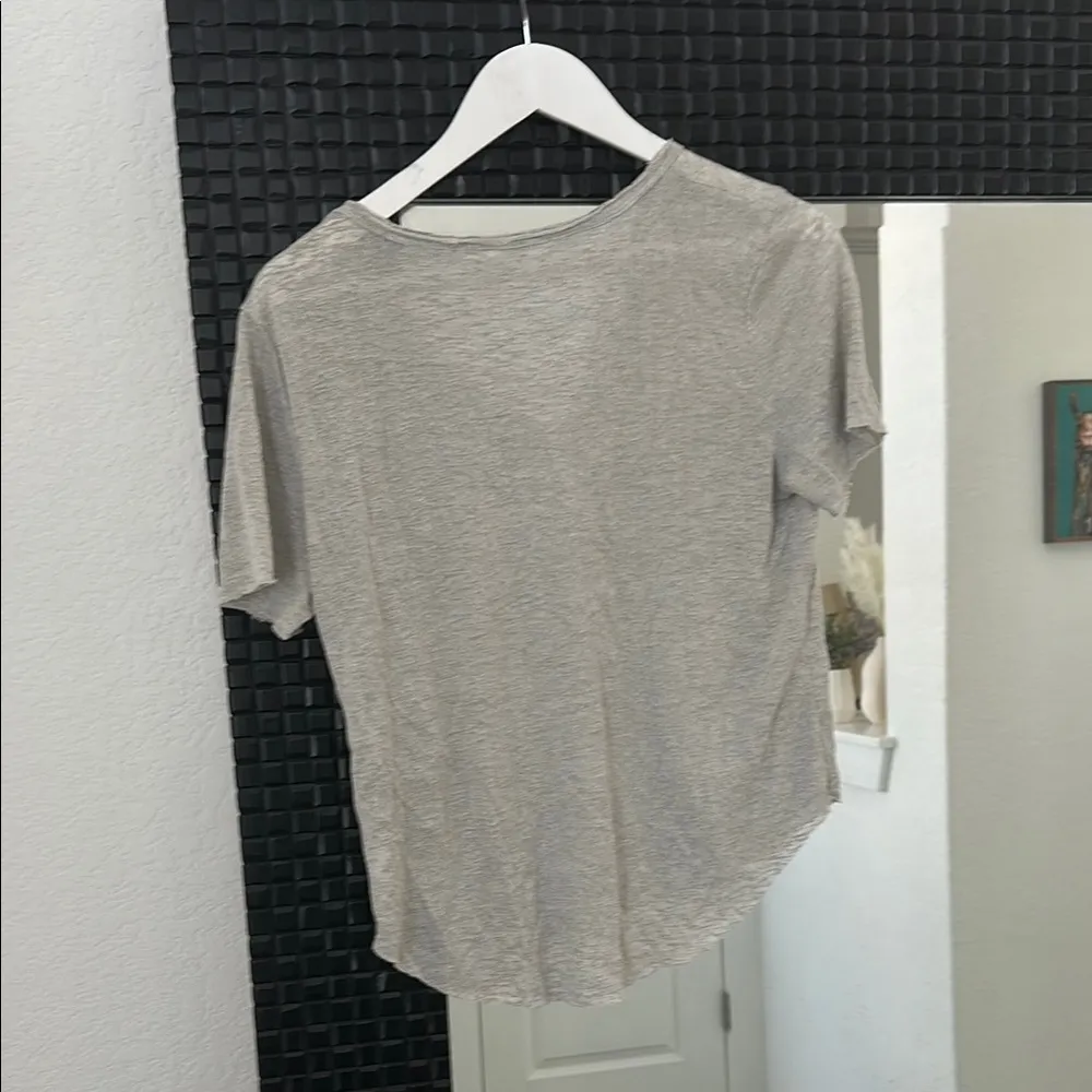 Project Social T Gray Crop Relaxed Tee - Image 3